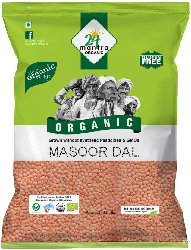 24 Mantra Organic Masoor Dal Split Price In India Buy 24 Mantra Organic Masoor Dal Split 1700