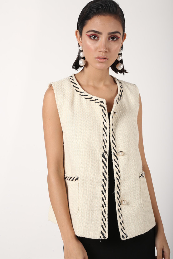 KOTTY Pure Cotton Solid Coat - Buy 