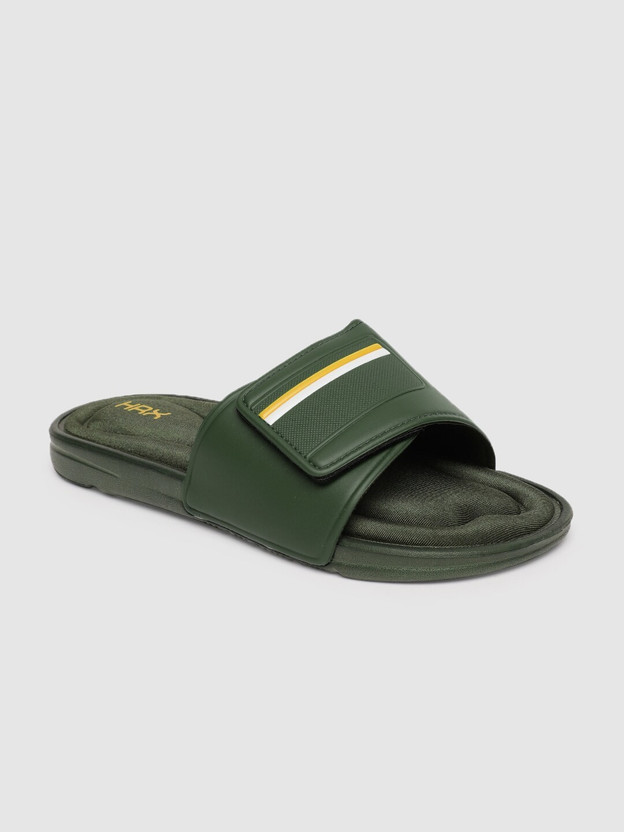 HRX by Hrithik Roshan Men Olive Sandals 