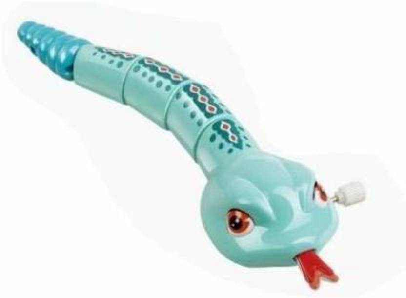 DhyeyCollection Key Operated Crawling Wobble Little Snake Toy Friction