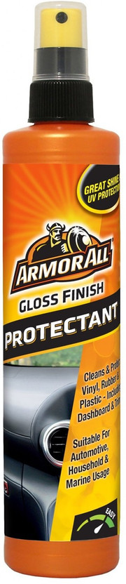 Armor All Gloss Finish Protectant - Cleans and Protects Vynyl, Rubber and Plastic (AA_GLOS_FIN_PRO_1) AA_GLOS_FIN_PRO_1 Vehicle Interior Cleaner(300 ml)
