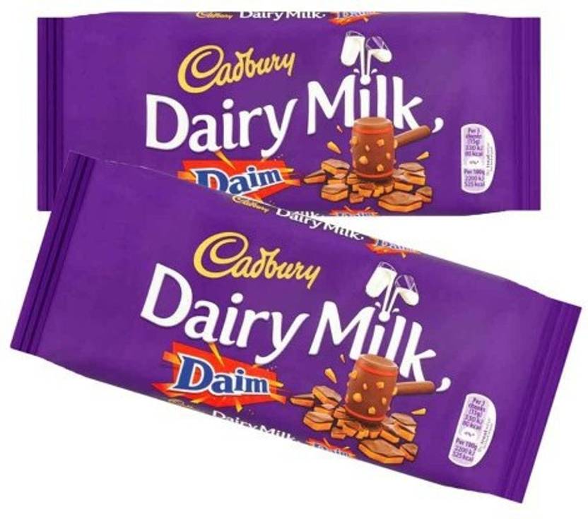 Cadbury Dairy Milk Daim Chocolate Bars Price in India Buy Cadbury