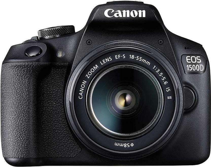 Canon EOS 1500D DSLR Camera Body+ 1855 mm IS II Lens Price in India