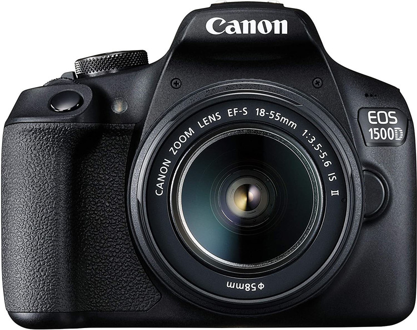 Canon EOS 1500D DSLR Camera Body+ 18-55 mm IS II Lens(Black)