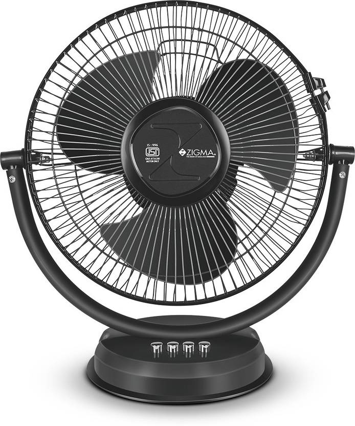 zigma TIKTIK Quiet Portable 300 mm Ultra High Speed 3 Blade Table Fan