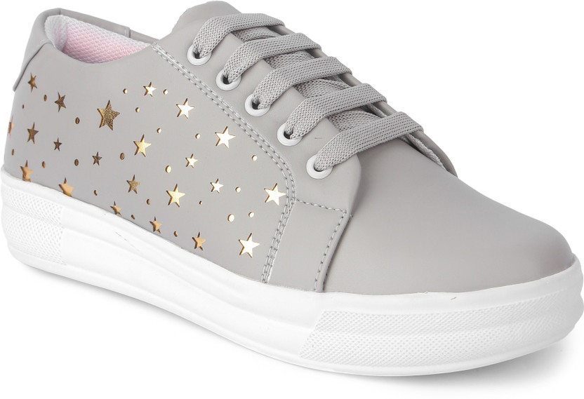 JIANSH Girls Casual Partywear Sneakers 