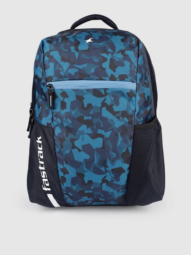 Fastrack Men Graphic Backpack 30 L Laptop Backpack Blue Price in