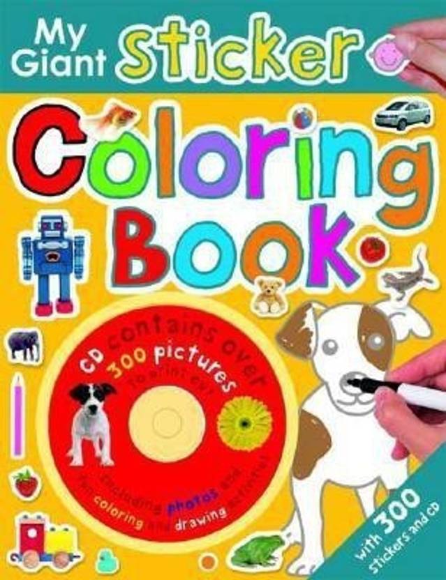 My Giant Sticker Coloring Book Buy My Giant Sticker Coloring Book by