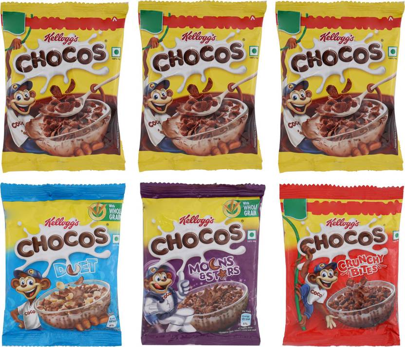 Kellogg's Chocos Combo Pack Price in India Buy Kellogg's Chocos Combo