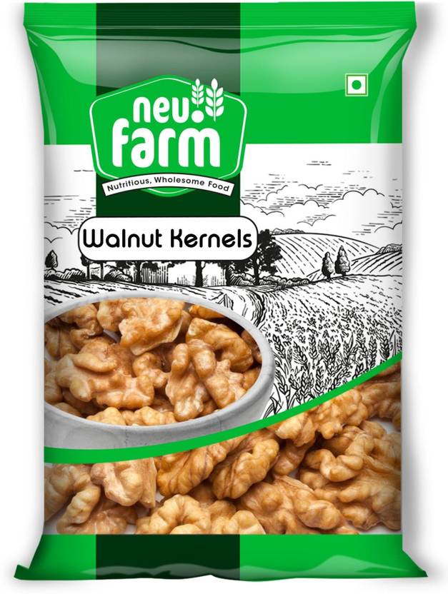Neu.Farm Deluxe California Walnut Kernels Premium Akhrot Pack of 2