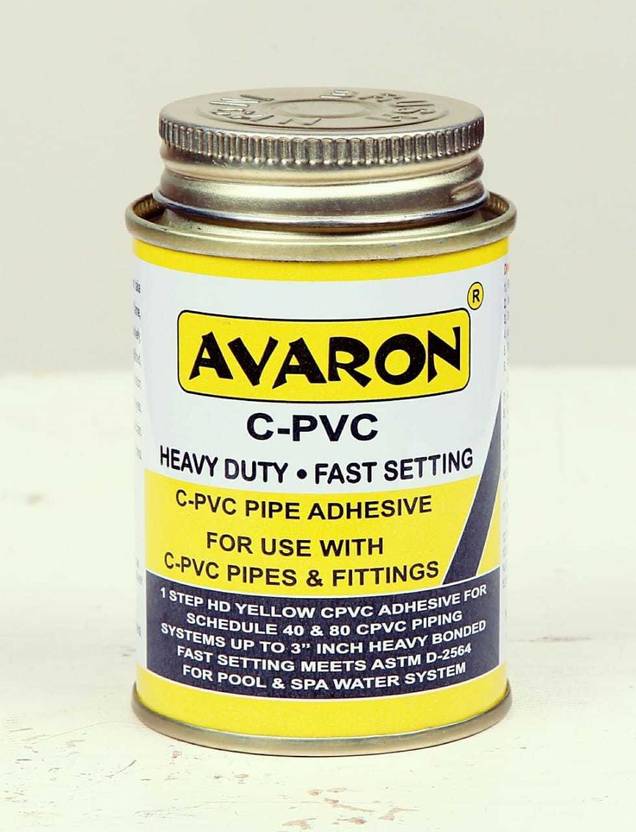 AVARON CHEM UPVC PIPE ADHESIVE , CPVC PIPE SOLVENT CEMENT HEAVY DUTTY