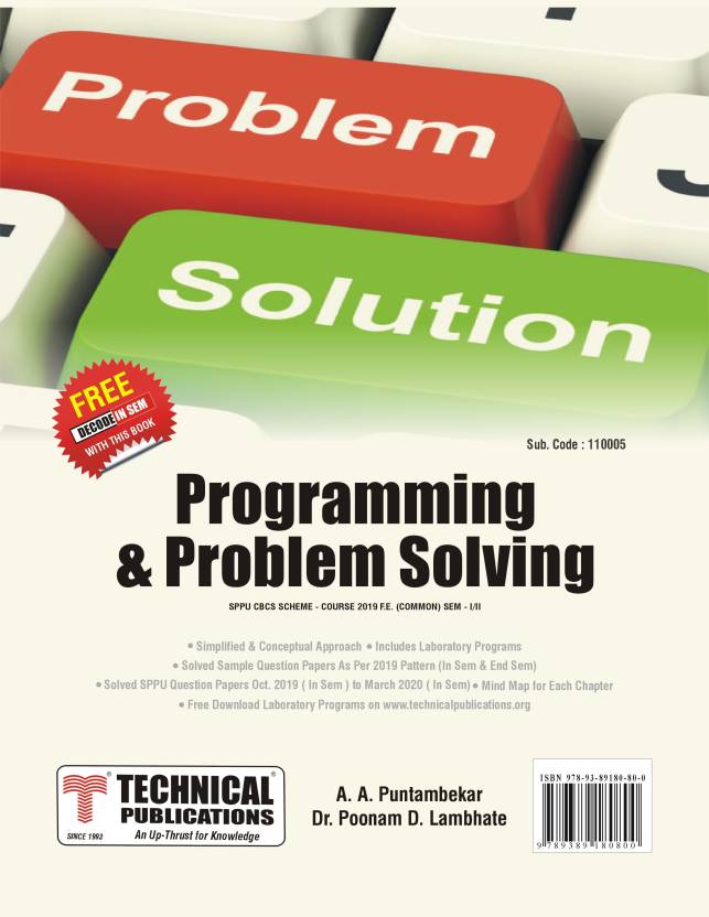 programming for problem solving book