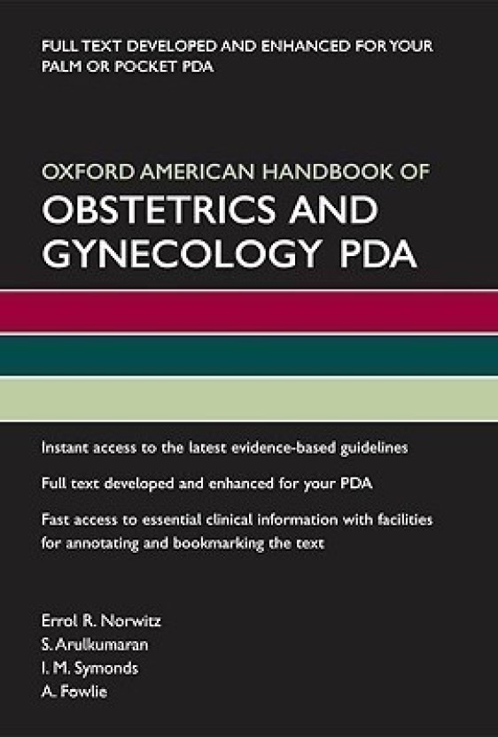 Oxford American Handbook Of Obstetrics And Gynecology For PDA: Buy ...