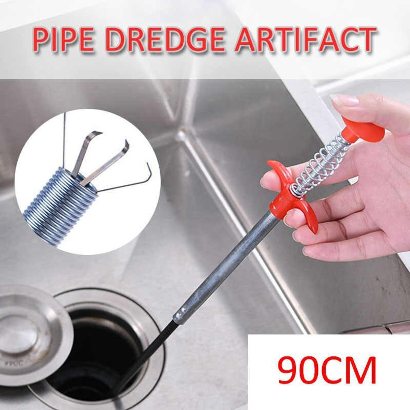 Nexshop Nexshop Drain Clog Water Pipe Sink Cleaner Hair Remover Crystal Drain Opener(1 L) - Flipkart Deal