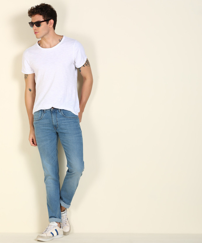 Van Heusen Slim Men Blue Jeans 