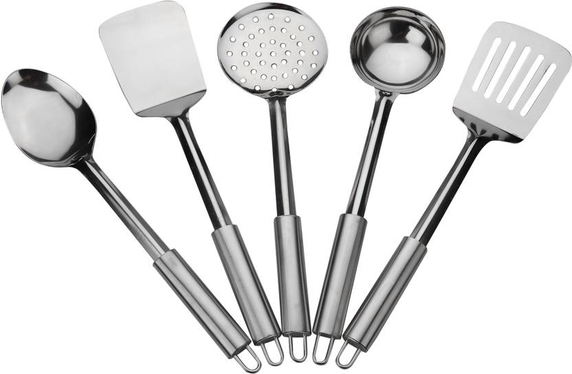 Goods&Fleet GNF_Steel Kitchen Tool_Set_5 Cookware Stainless Steel