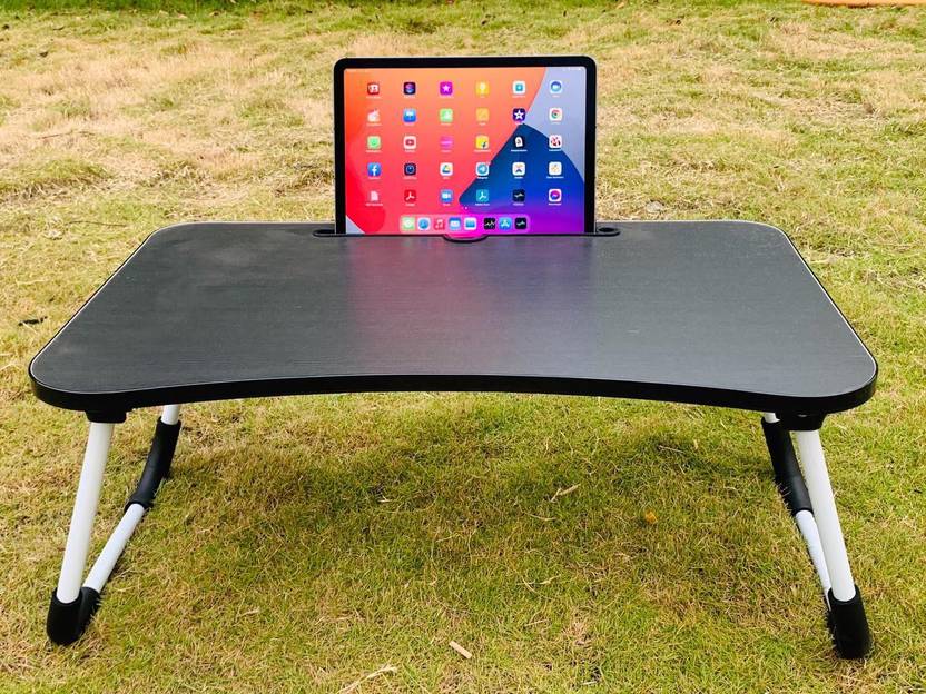 HOPZ Wood Portable Laptop Table Price in India Buy HOPZ Wood Portable