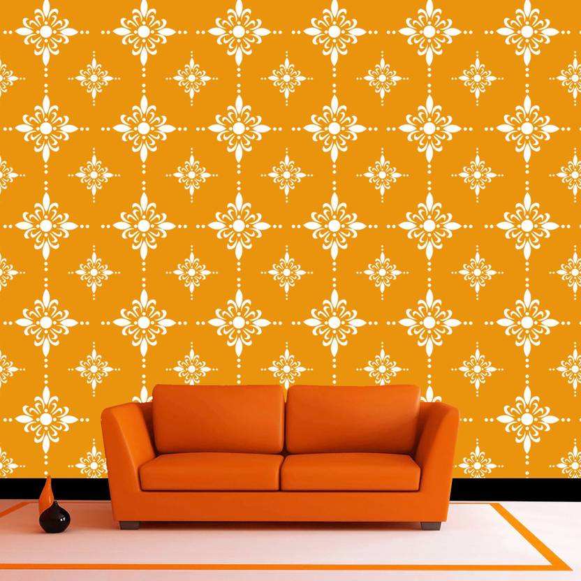 Decor now Size ( 16inch x 24inch) S264 Reusable DIY Wall Stencil