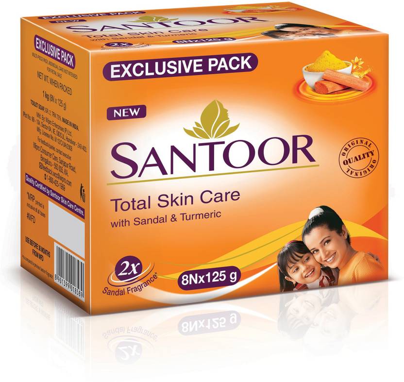 santoor Sandal & Turmeric Soap Price in India, Buy santoor Sandal & Turmeric Soap Online In