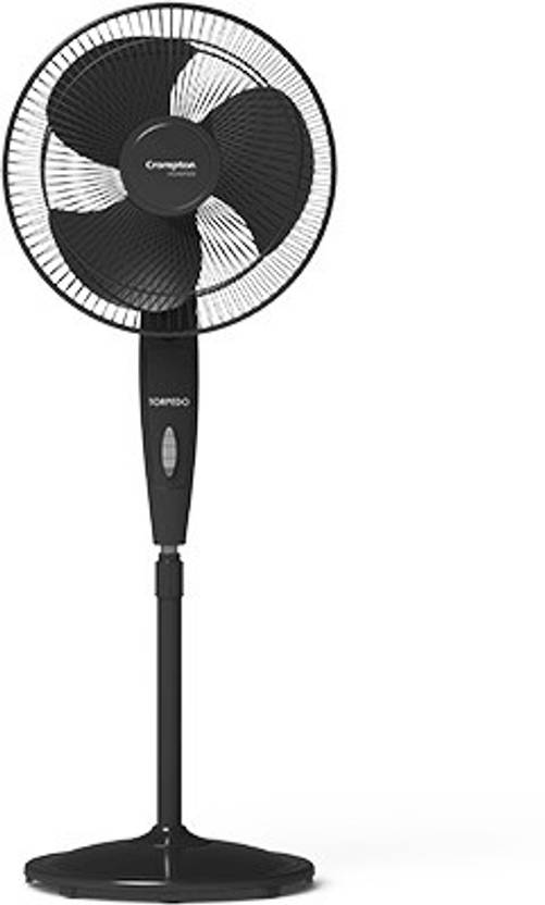 CROMPTON Torpedo High Speed 400 mm 3 Blade Pedestal Fan Price in India