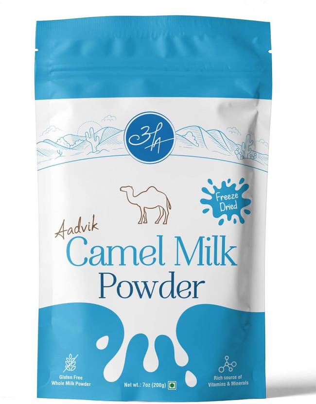 Aadvik Pure Freeze Dried Camel Milk Powder Price in India - Buy Aadvik