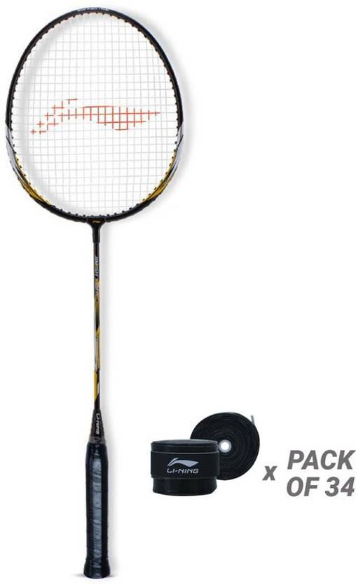 LINING XPIV Strung Badminton Racket With Free Head Cover, Pack of 34