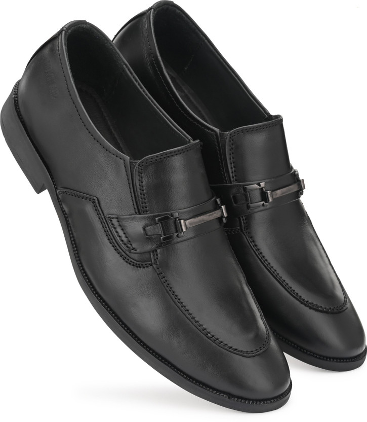 black loafer shoes flipkart