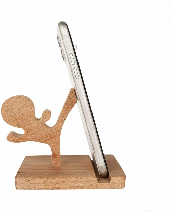 One Click Steam Beach Wooden Phone Holder for Desk& table .Compatible ...