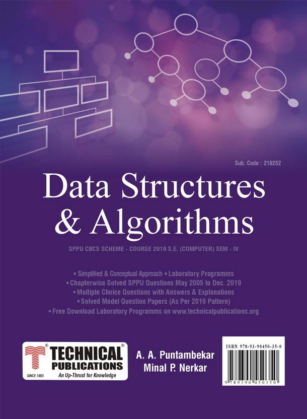 Data Structures & Algorithms for SPPU 19 Course (SE - IV - Comp ...