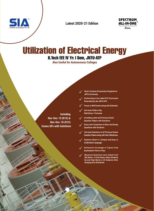 Utilization Of Electrical Energy, B.Tech IVYear ISem (EEE) R15, JNTU