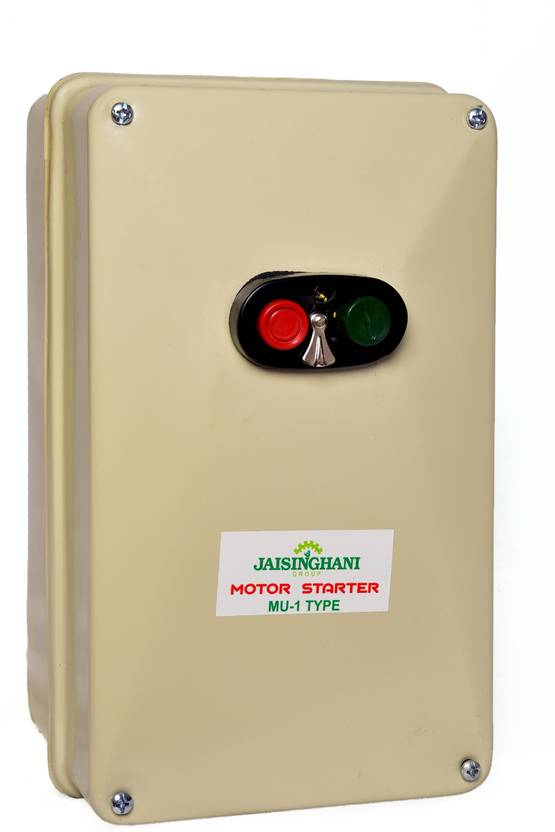 Jaisinghani Three Phase MU1 Type DOL Starter (Relay 1321A (440 V, 10