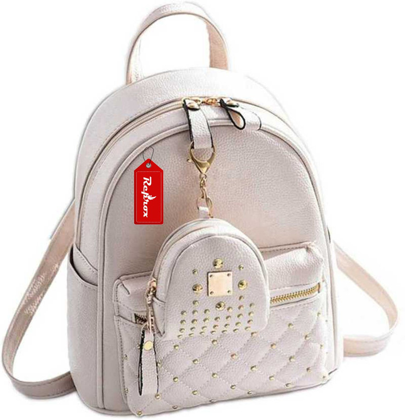 Women's small leather backpack purse Clearance