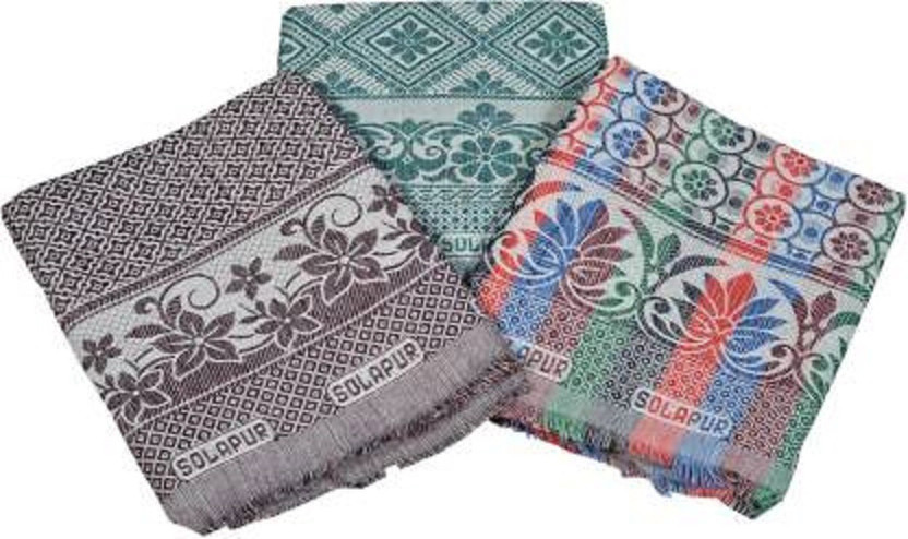 GONE TEXTILES Text Print Queen Quilt for  Mild Winter(Cotton, Multicolor)