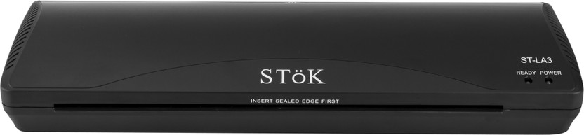 Stok ST-LA3 2 in 1 A3 & A4 /Fully Automatic Laminator with Jam Release Button | Supports Hot & Cold Lamination Machine. Ideal for home and office use|COMES WITH 5 FREE A3 LAMINATION POUCHES (1 Year offsite Warranty) 11.7 inch Lamination Machine