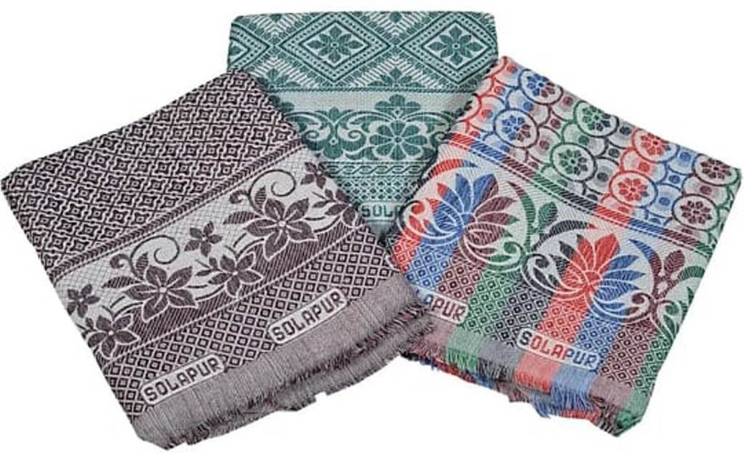 N G textiles Text Print Queen Quilt for  Heavy Winter(Cotton, multy)