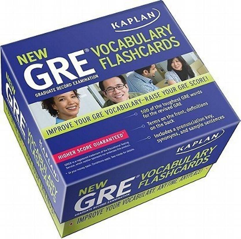 Kaplan New GRE Vocabulary Flashcards Buy Kaplan New GRE Vocabulary