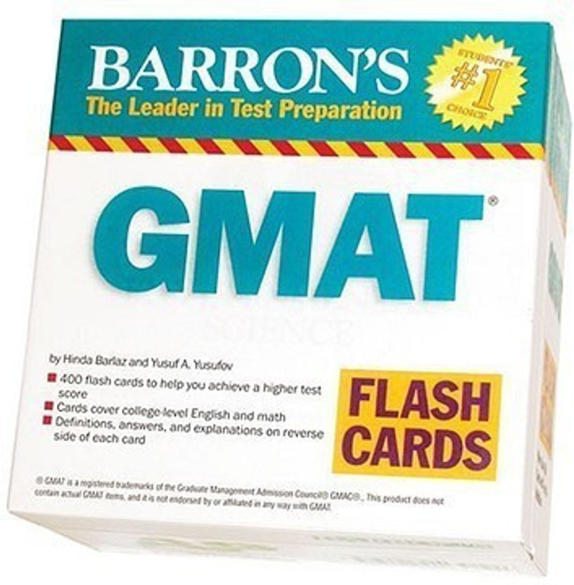 GMAT Flash Cards(English, Cards, Baslaz Hinda)