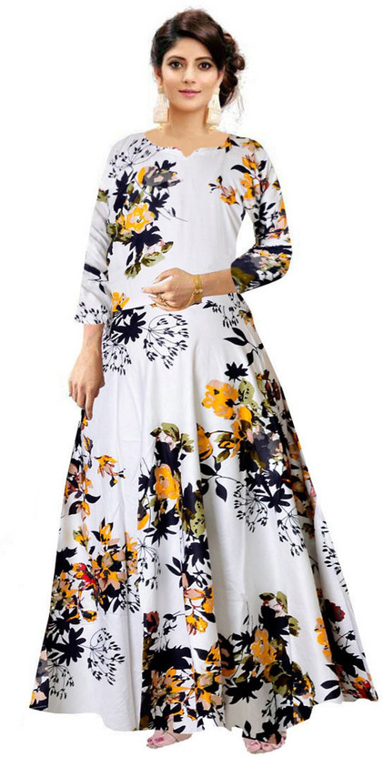 JWF Anarkali Gown Price in India - Buy JWF Anarkali Gown online at  Flipkart.com