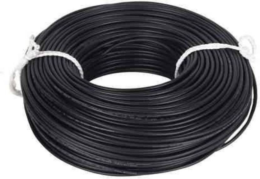 cabsun FR PVC INSULATION 4 sq/mm Black 90 m Wire Price in India - Buy ...