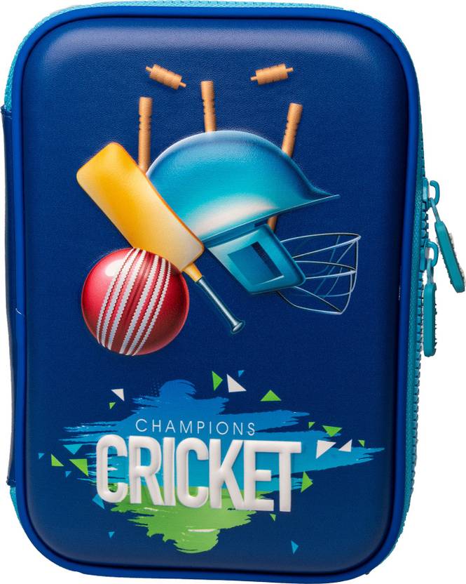 OFSIGN Pencil Boxes for Boys Cricket Pencil Pouches Art