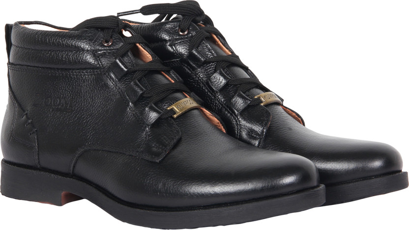 Zoom Shoes Real Leather High Ankle 