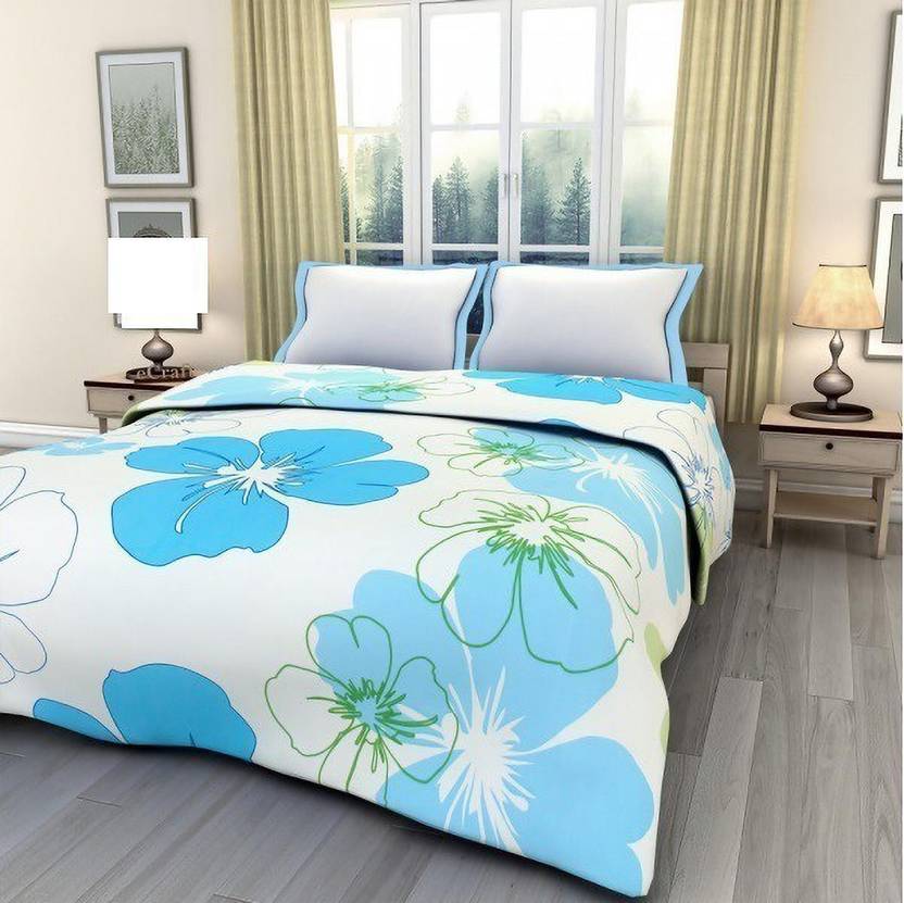 Tempting AC Dohar Double Bed Floral Double Dohar for Mild Winter Buy