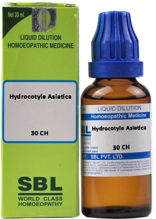 SBL Hydrocotyle Asiatica 30 CH Dilution(5 x 30 ml)