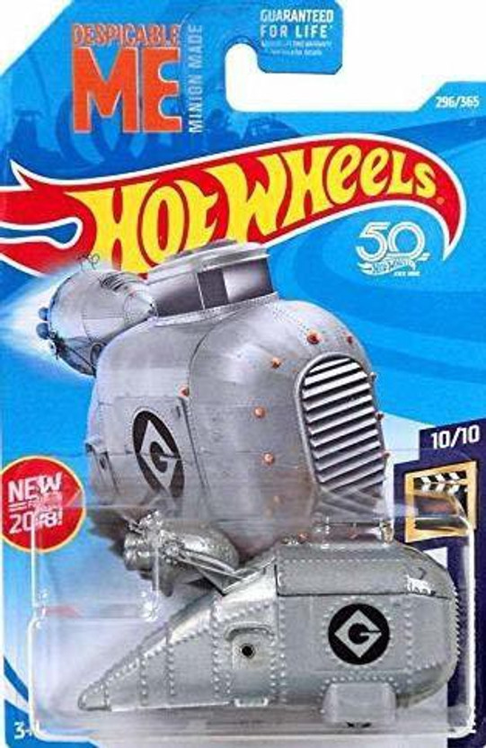 Hot Wheels 2018 GRUMOBILE | HW Screen Time Serie 296/365 – Short Card (Minions)