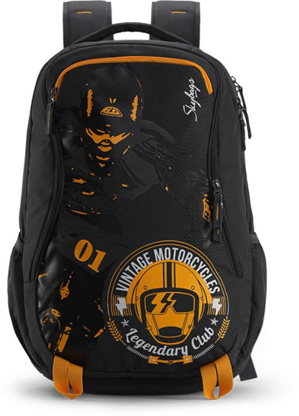 SKYBAGS XCIDE PLUS 03 SCHOOL BAG BLACK