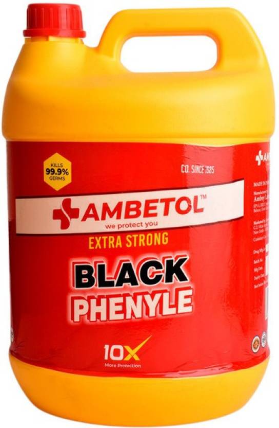 Ambetol Black Phenyle for Floor Cleaner Regular Strong Fragrance Price in India Buy Ambetol