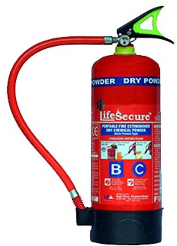 NS ECO Fire ABC Powder Type 2 Kg Fire Extinguisher (red and Black