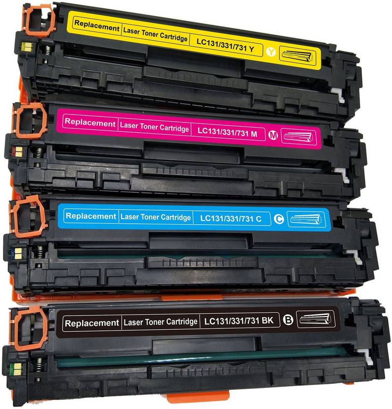 Woungzha Kompatible Tonerkartusche Canon 731 CGR-731 mit Chip für Canon