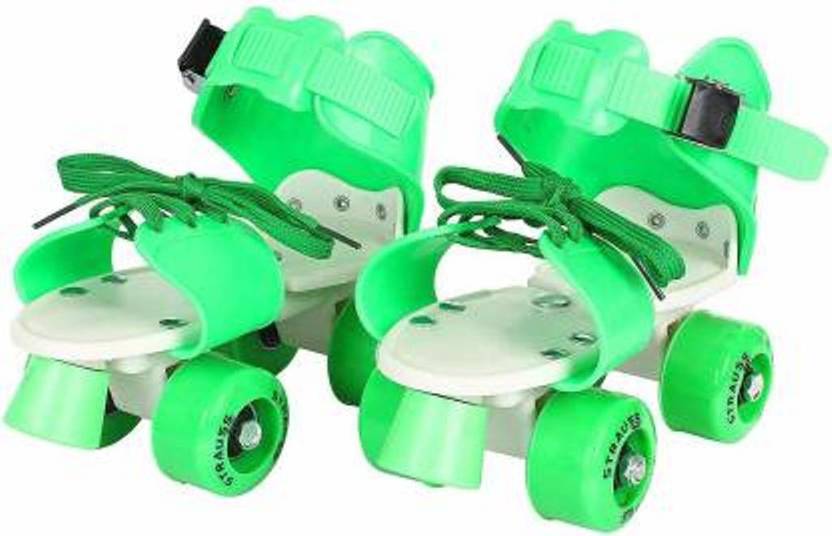 BBTR Quad RollerSkates with front break adjustable size for kids age 5