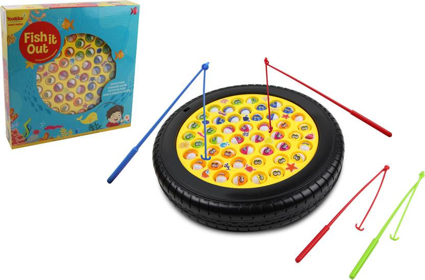 Youreka Fish It Out Fishing Game Big Party & Fun Games Board Game